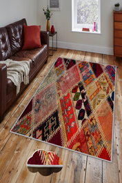 Conceptum Alfombra de Pasillo Hmnt174 Multicolor 80 x 150 cm